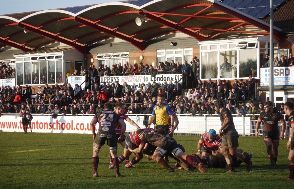TJs knocked off the top by tough title rivals Taunton